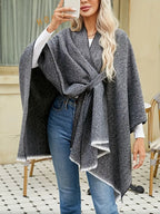 R&B | Klassischer Poncho Retro & Stilvoll