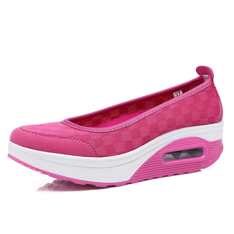 Damen Komfortable Slip-On Sneakers mit dämpfendem Air-Cushion-System R&B