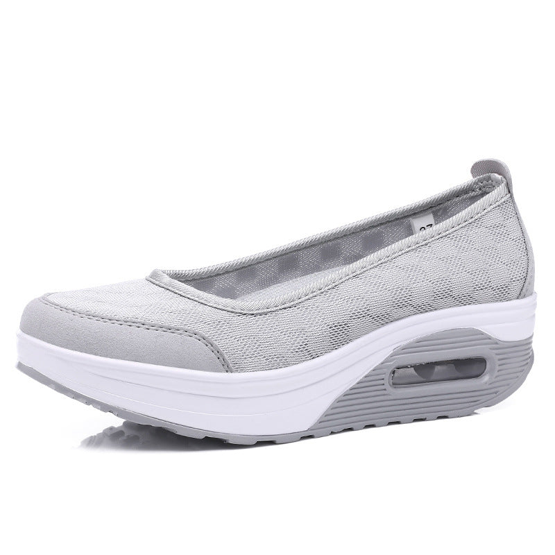 Damen Komfortable Slip-On Sneakers mit dämpfendem Air-Cushion-System