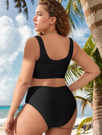 R&B | Schlanke hohe Taille plus Bikini