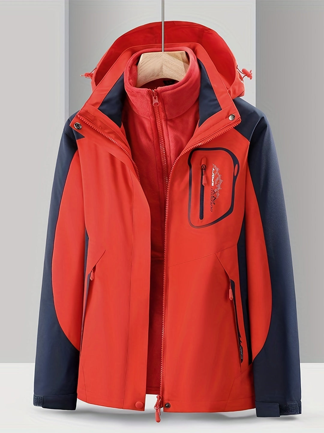 R&B | 3-In-1 Wasserdichte Jacke