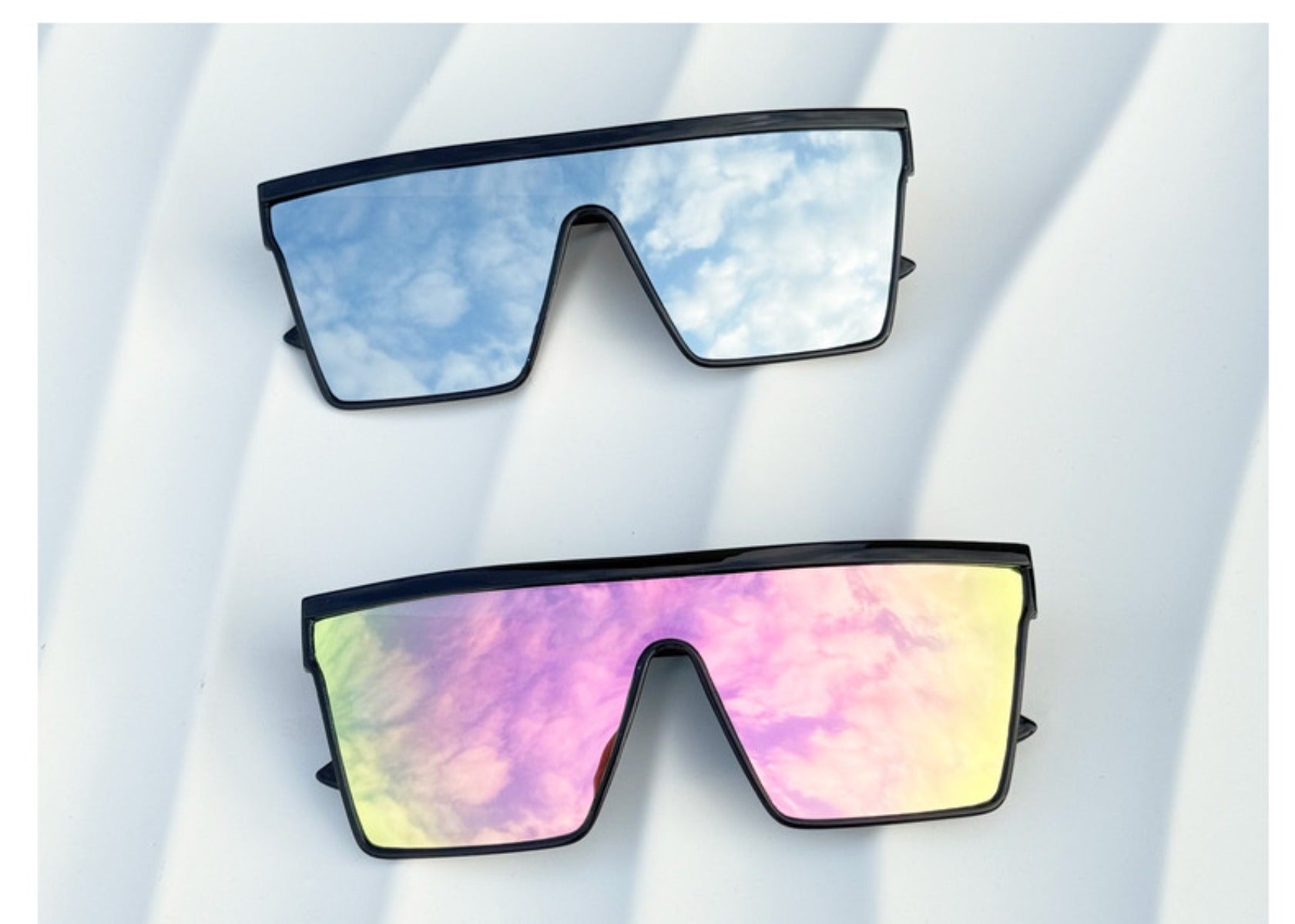 R&B | Punk-Sonnenschutz einteilige Sonnenbrille