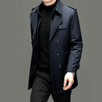 R&B | Herren Doppelreiher Trenchcoat