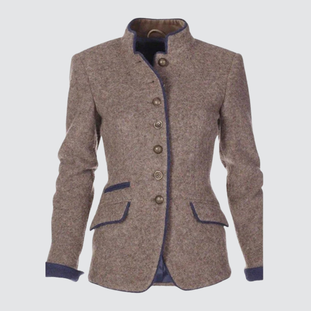 R&B | Elegante einfarbige Damenjacke