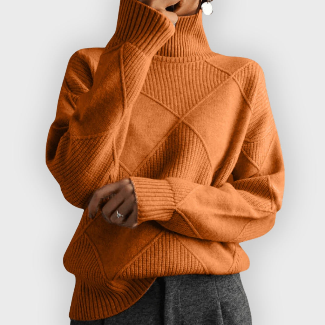 R&B | Weicher Rollkragenpullover
