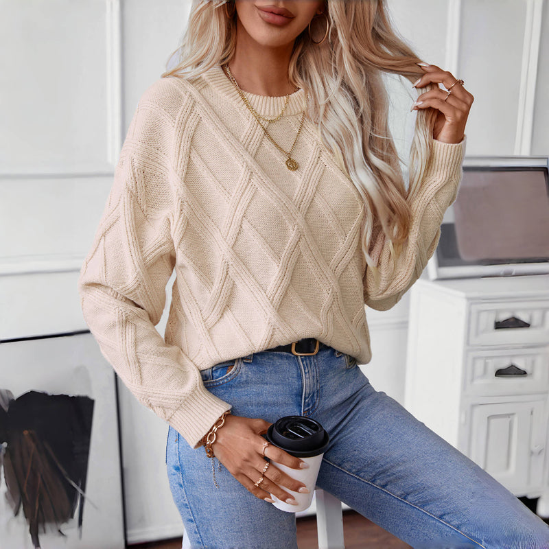 R&B | Einfarbiger Pullover Für Lässige Outfits