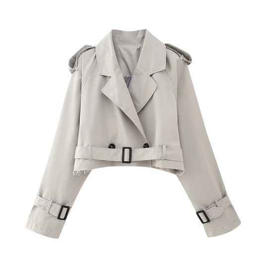 R&B | Kurzer Trenchcoat