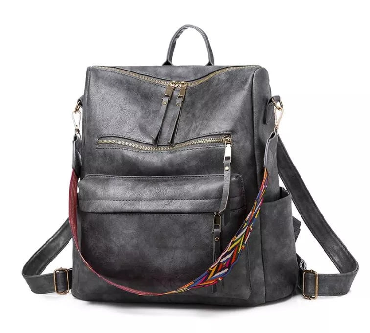 R&B | Eleganter Weicher Leder-Rucksack