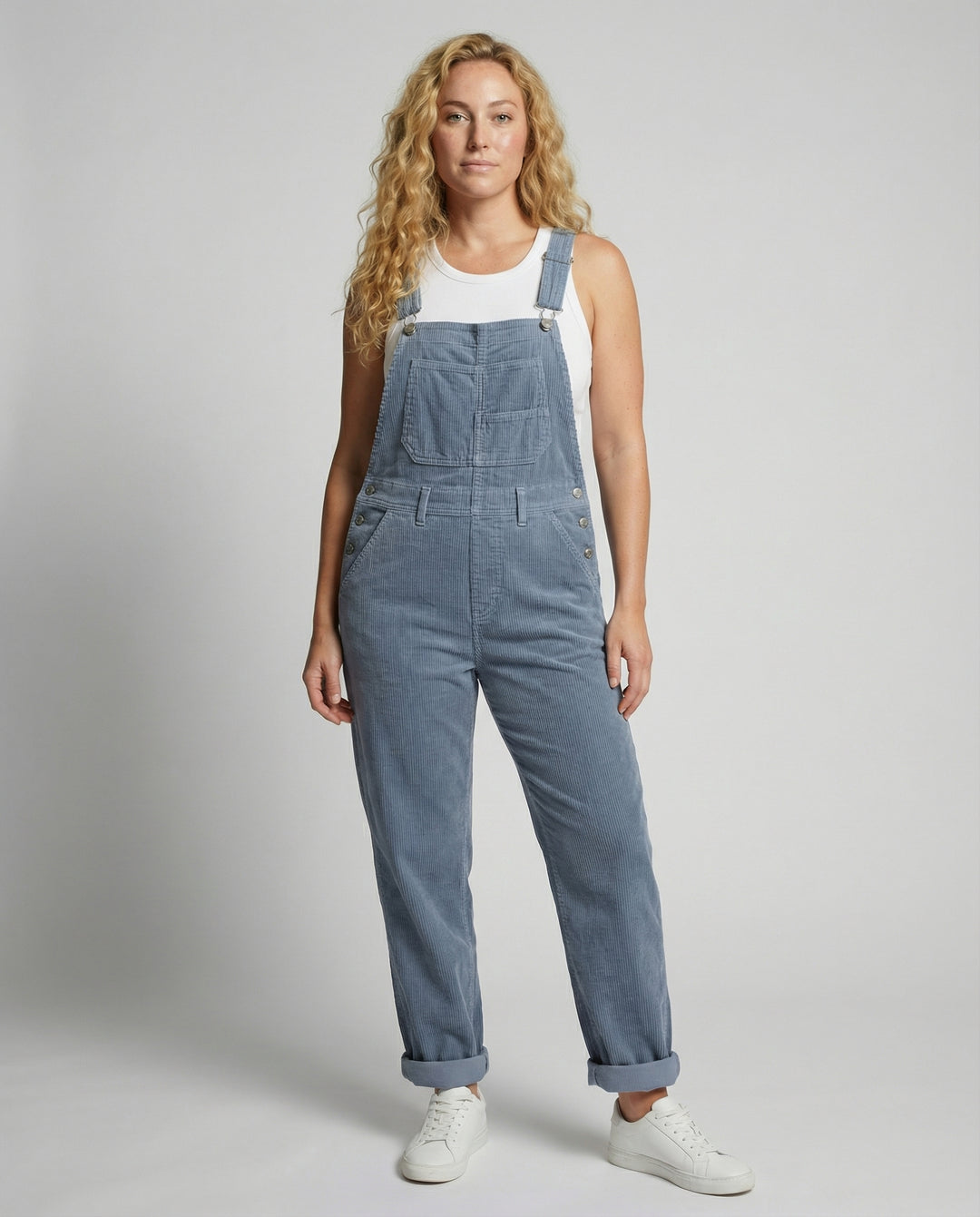 R&B | Schwarz Latzhose Damen Lässig