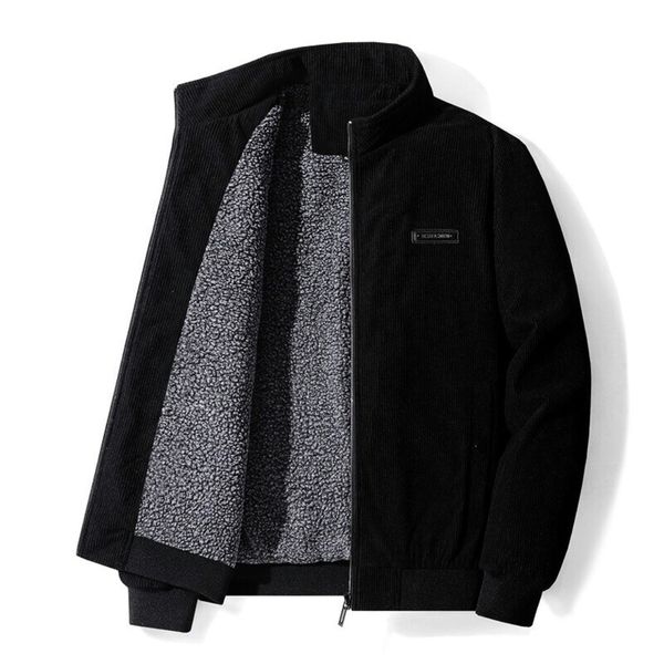 R&B | Retro-Sherpa-Jacke Aus Samt