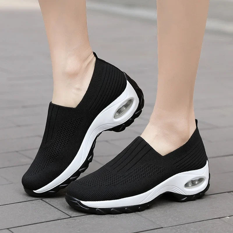 Modische Pfirsichfarbene Sneakers R&B