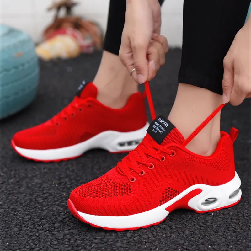 Stilvolle GrauRosa Sneakers R&B