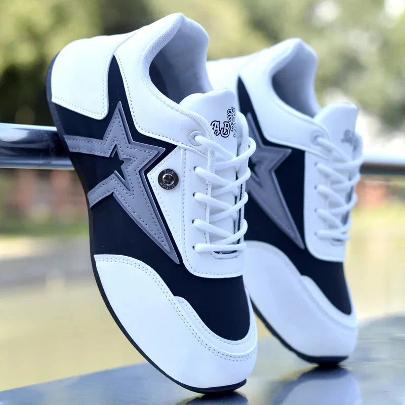 R&B – Orthopädische Luxus Weiße Sneakers