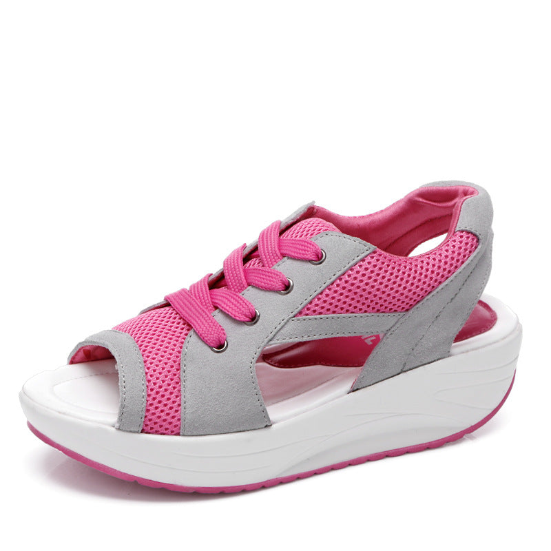 Damen Sportliche Sandalen mit Luftpolster und atmungsaktivem Obermaterial R&B