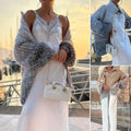 R&B | Strick-Cardigan mit Glitzer-Pailletten