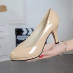 Damen nan elegante Brautpumps mit abgerundeter Vorderkappe, gepolstertem Komfortfußbett und schlankem Kegelabsatz R&B