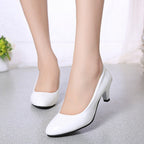 Damen elegante Pumps mit geschwungenem Absatz und komfortabler Fußbettgestaltung R&B