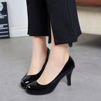 Damen nan elegante Brautpumps mit abgerundeter Vorderkappe, gepolstertem Komfortfußbett und schlankem Kegelabsatz R&B
