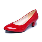 Damen elegante Pumps mit geschwungenem Absatz und komfortabler Fußbettgestaltung R&B