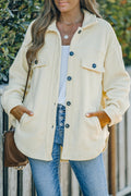 R&B | Lässige Fleecejacke mit Taschen Weich und Warm Perfekt für Kühl Tage