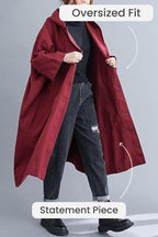 R&B | Wasserdichte Oversized Windjacke