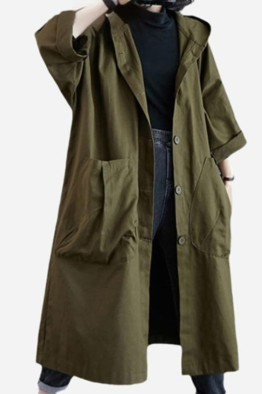 R&B | Wasserdichte Oversized Windjacke