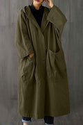 R&B | Oversize-Windjacke in Burgunderrot