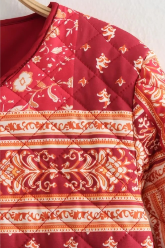 R&B | Gedruckte Baumwolljacke