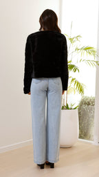 R&B | Luxus Damen Crop Jacke