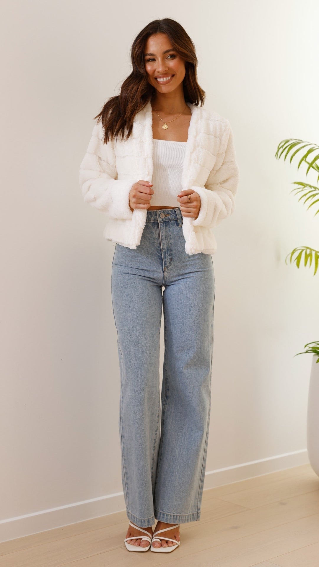 R&B | Luxus Damen Crop Jacke