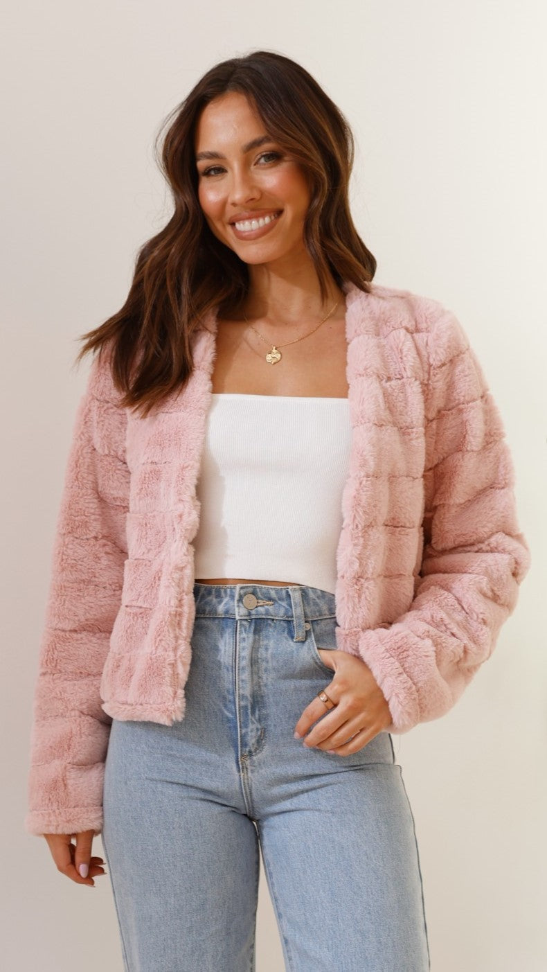 R&B | Luxus Damen Crop Jacke
