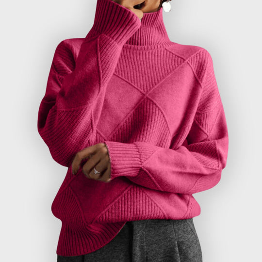 R&B | Weicher Rollkragenpullover
