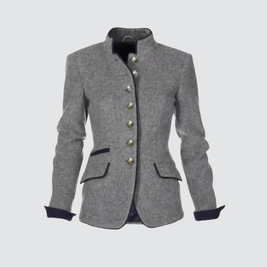 R&B | Elegante einfarbige Damenjacke