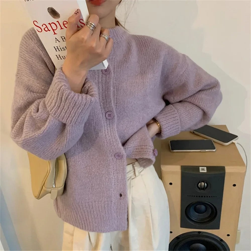 R&B | Gemütlicher Lässiger Strick-Cardigan Pullover