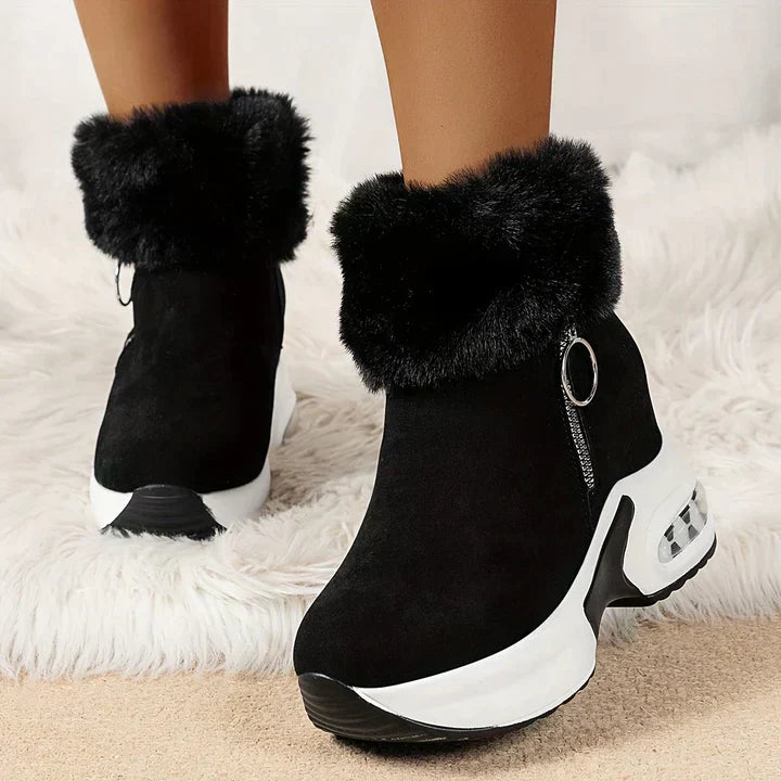 R&B | Bequem Gefütterte Damenstiefel