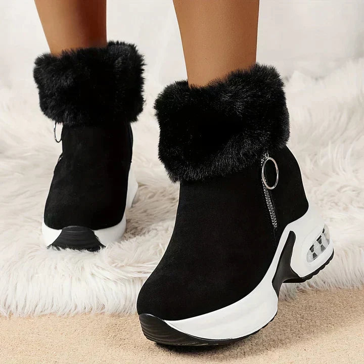 R&B | Bequem Gefütterte Damenstiefel