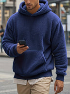 R&B | Weiche Fleece-hoodie Polyester Komfort und Stil