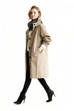 Trenchcoat mit Kapuze für Damen