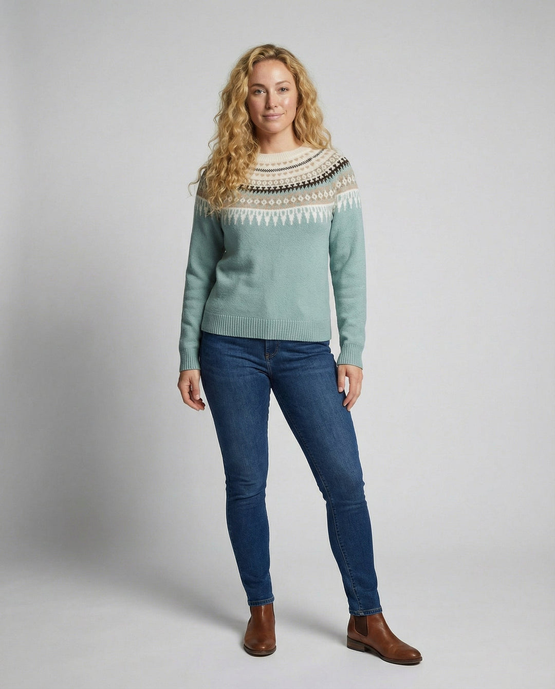 Boho Strickpullover Damen Warm | R&B