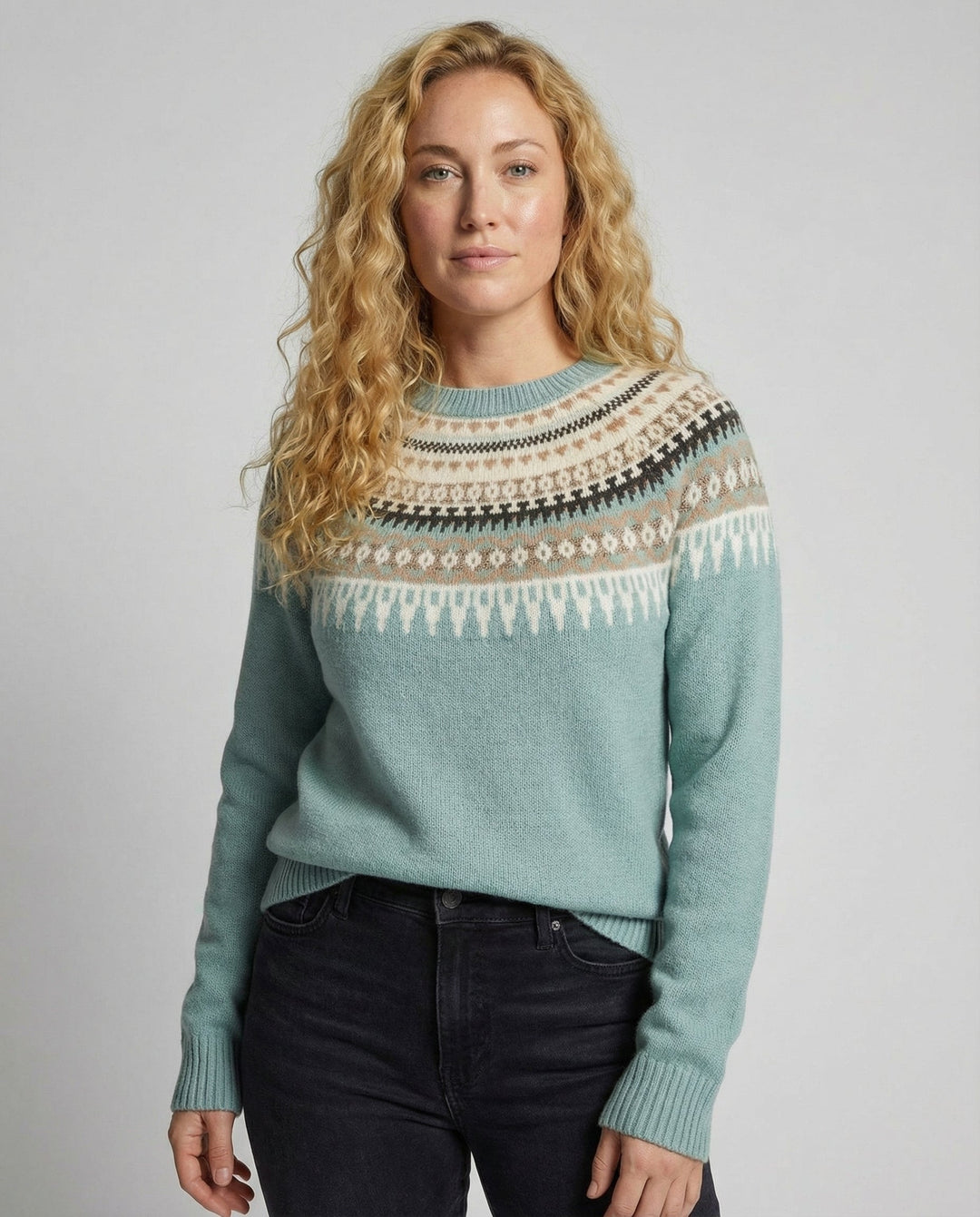 Boho Strickpullover Damen Warm | R&B