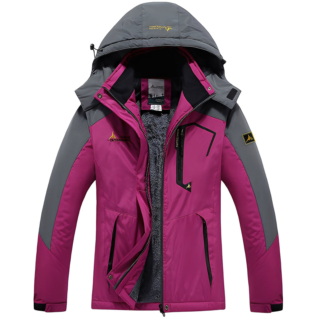R&B | Modische, warme Damenjacke für den Winter mit Fleece-Futter