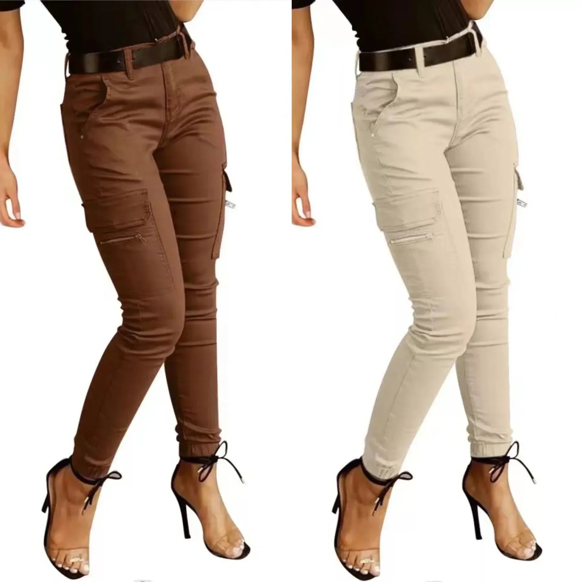 R&B | Cargo Hose Mit Hoher Taille