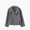 R&B | Kurze Double-Breasted Übergangsjacke - Moderner City-Look für Alltag und Büro
