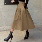 R&B | Eleganter Maxi Rock mit Schleifendetails für Damen