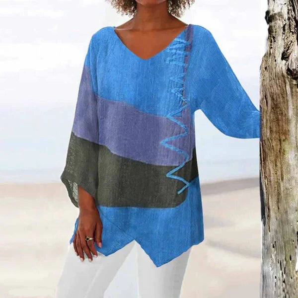 R&B | Drei-Farben Stilvolles Shirt