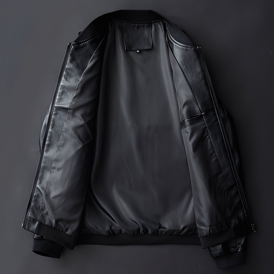 R&B | Stylische Biker-Lederjacke für Männer