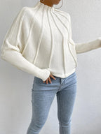 R&B | Strickpullover mit Fledermausärmeln