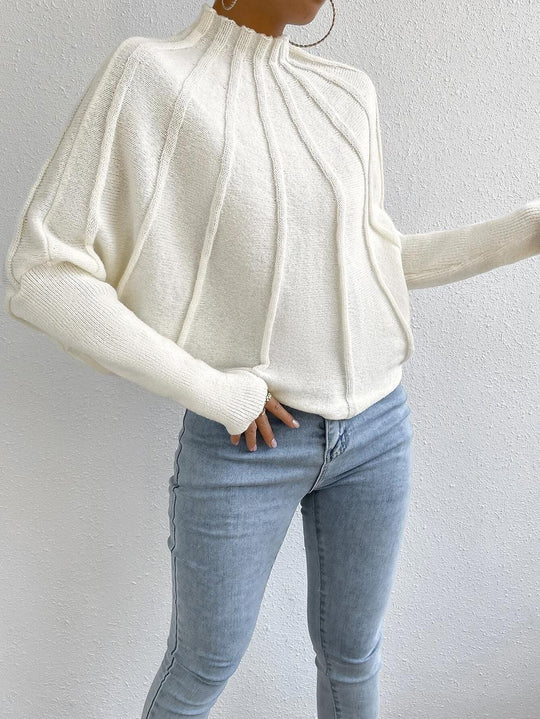 R&B | Strickpullover mit Fledermausärmeln