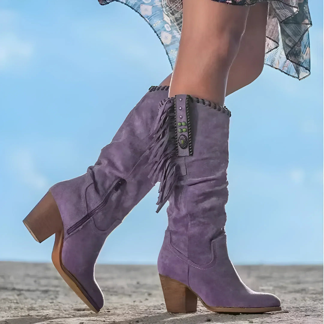 R&B | Cowboy-Stiefel aus echtem