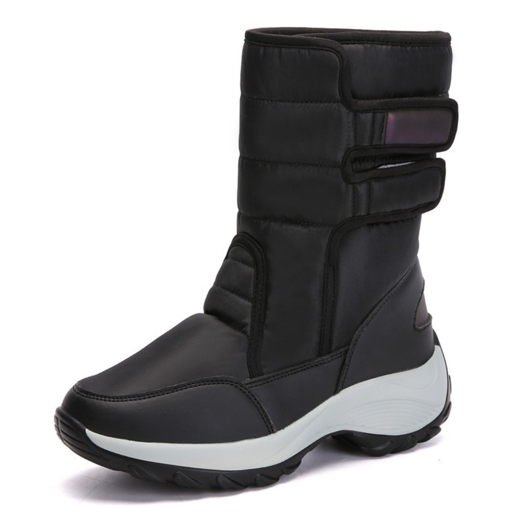 R&B | Schneestiefel - Slip-On-Design - Isolierte Fleece-Innensohle